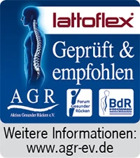 AGR-Gu-tesiegel-17_Lattoflex_web AGR Guetesiegel fuer Lattoflex Produkte