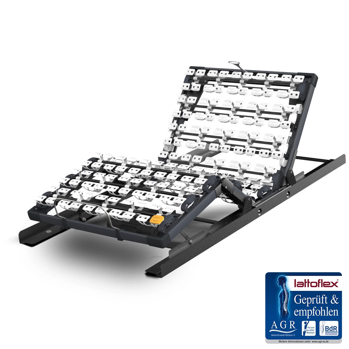 Lattoflex 282 Flachmotorer Rahmen mit AGR ev Guetesiegel.